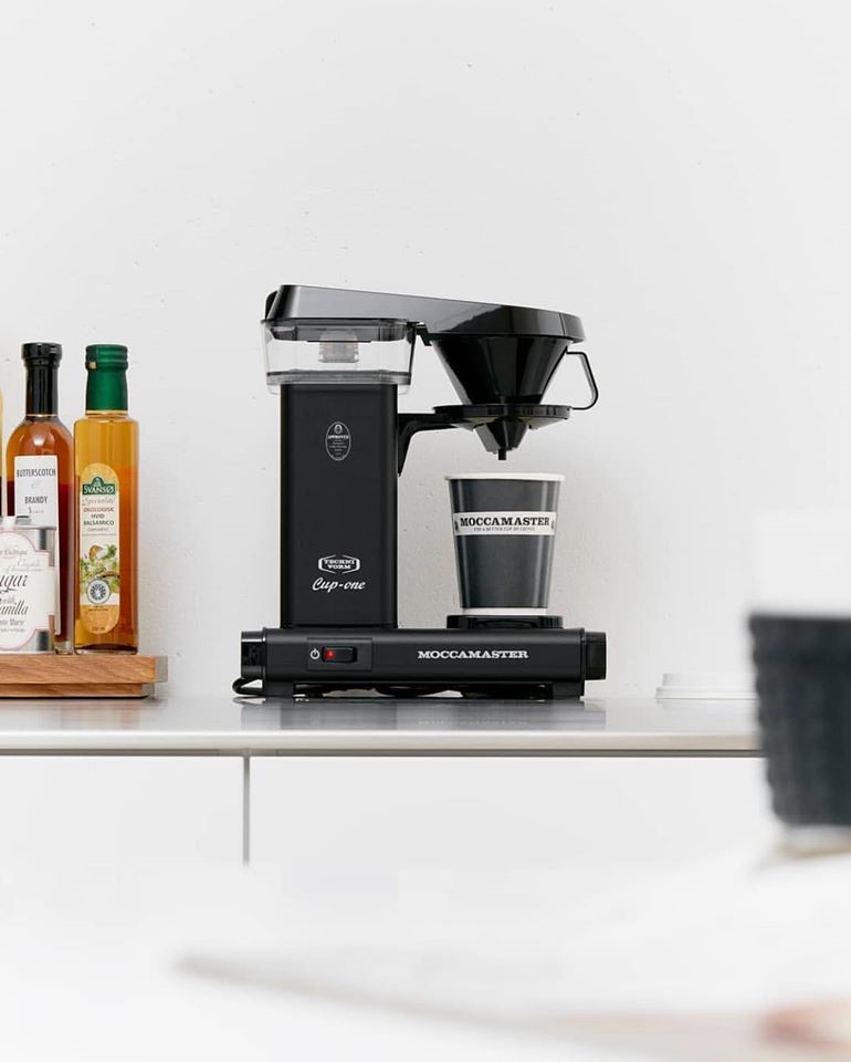 Moccamaster Cup One Technivorm černý překapávač | Lázeňská káva